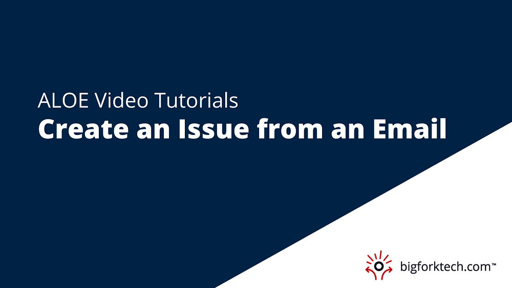 Create an Issue from an Email Image