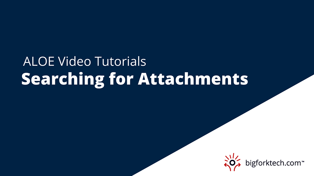 Searching for Attachments Image