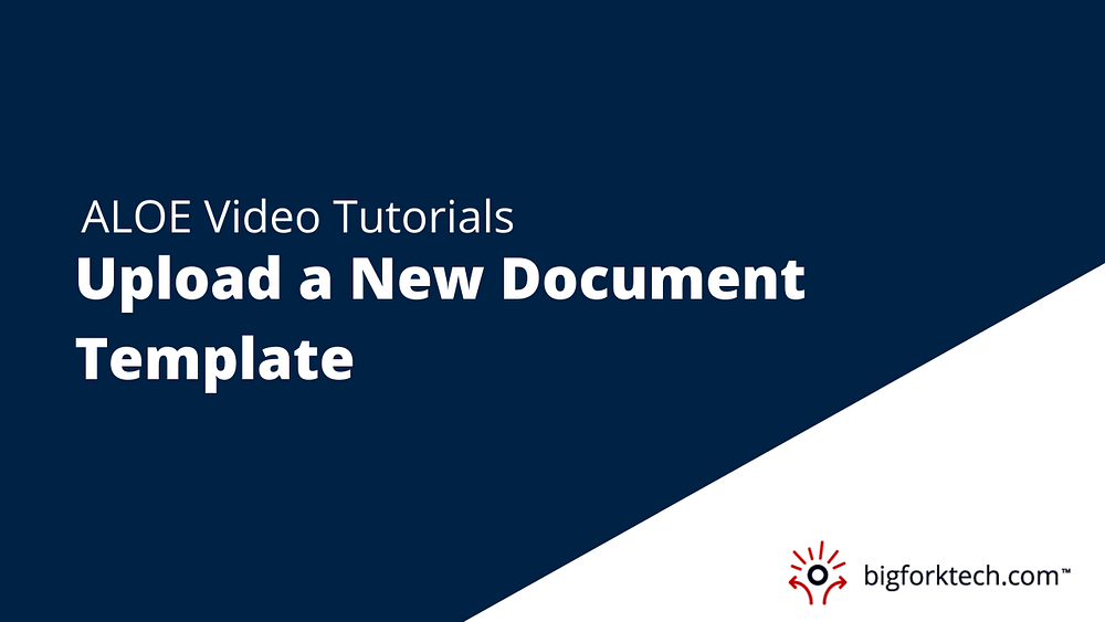 Upload a New Document Template Image